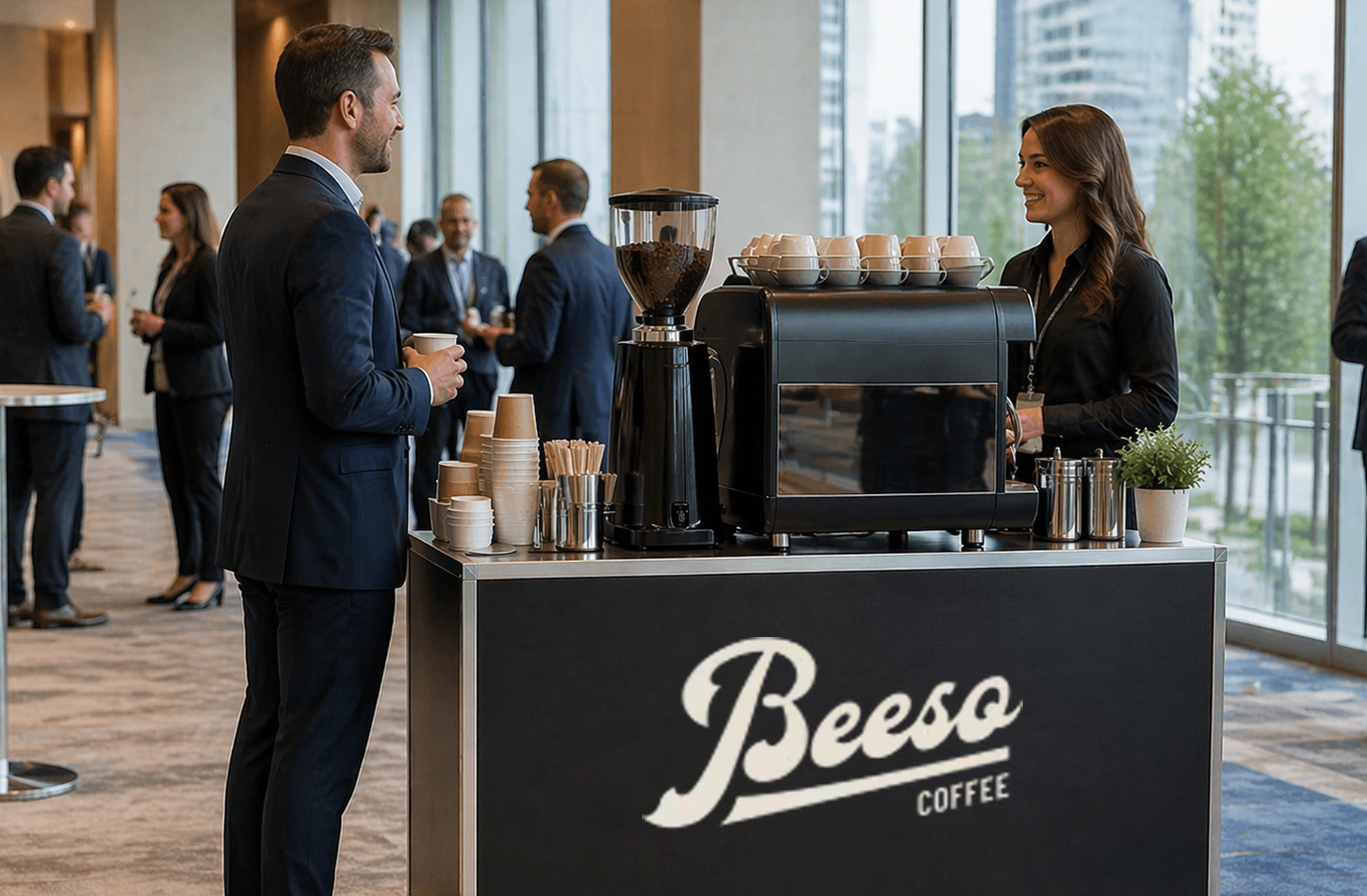 Coffee Cart for Conferences