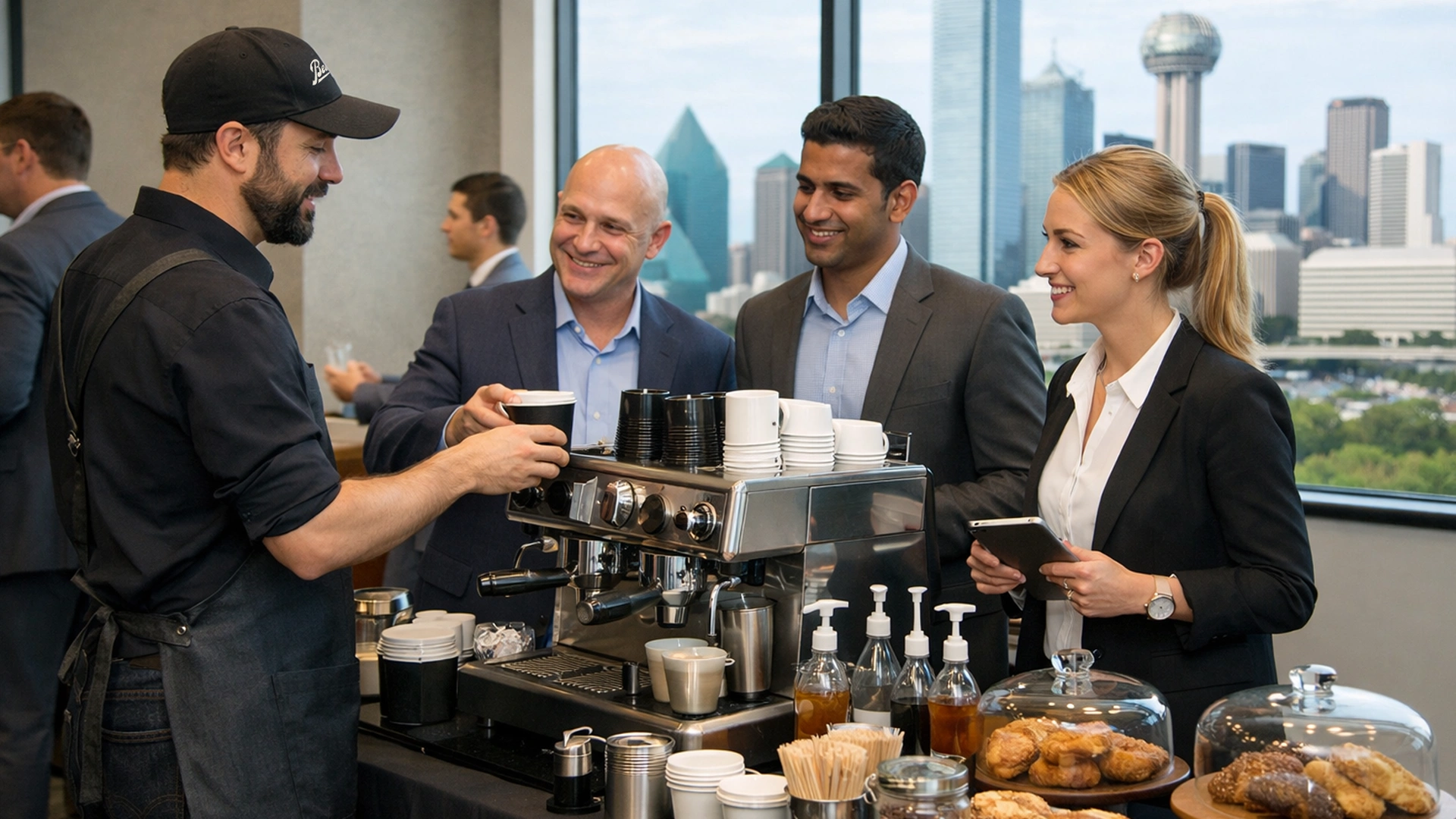 coffee catering for corporate events in dallas