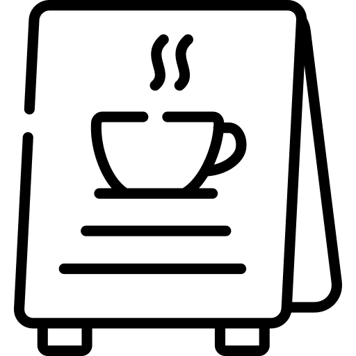 cup of coffee image logo